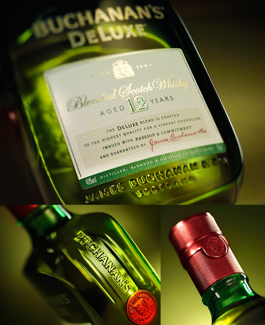 Whisky Original Buchanans Deluxe Blended 12 Años Escocés 750Ml (2)